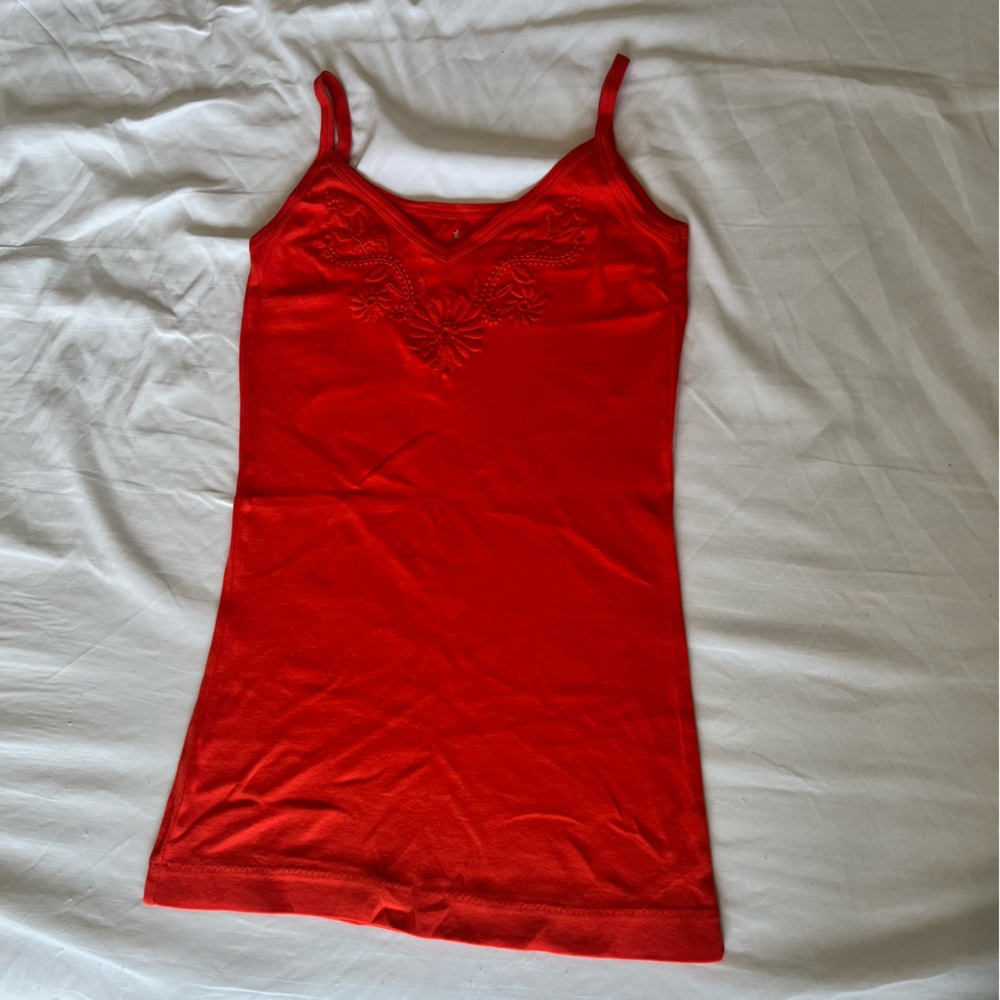 Banana Republic Vibrant Red Tank Top